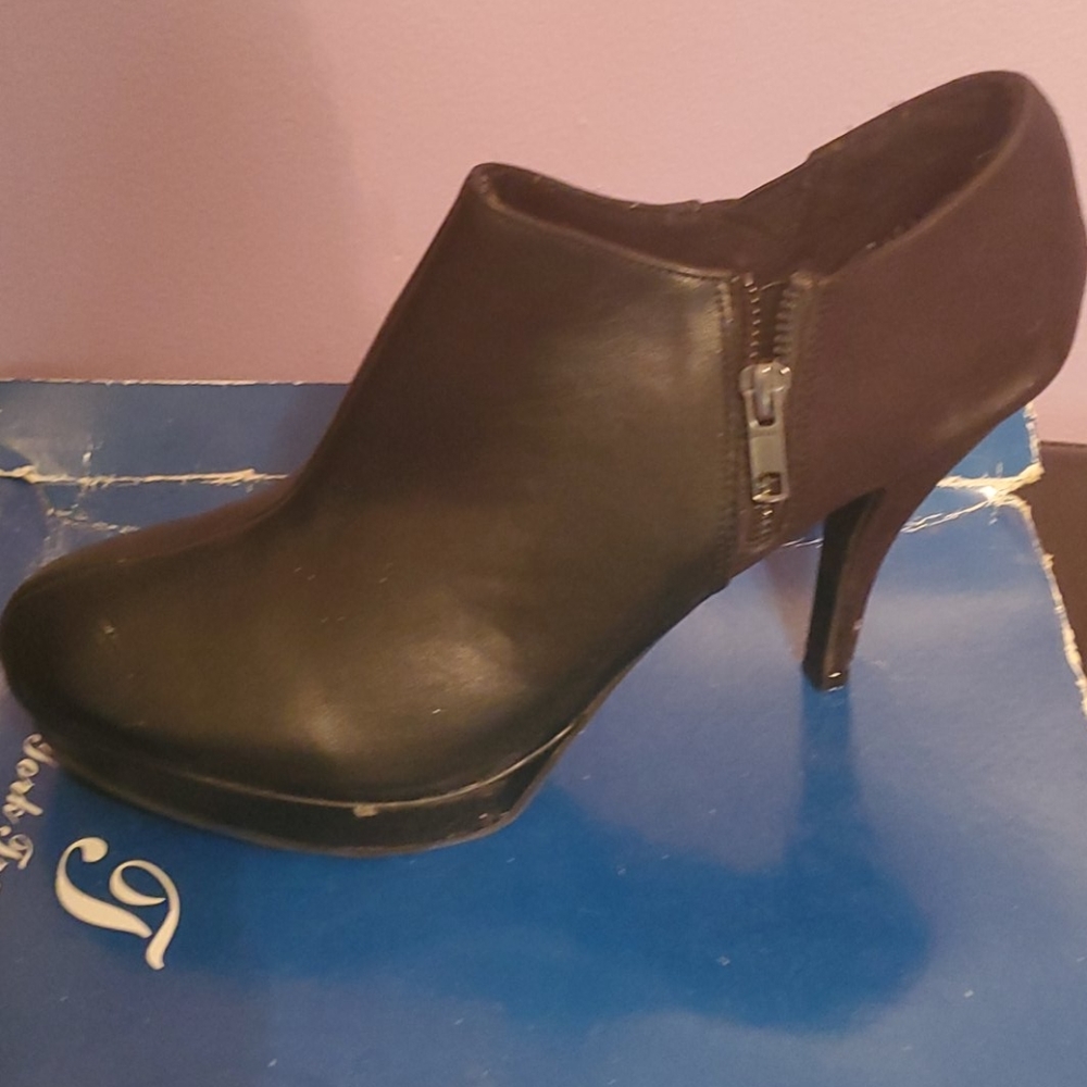 Wedge Ankle Boot w/ Heel